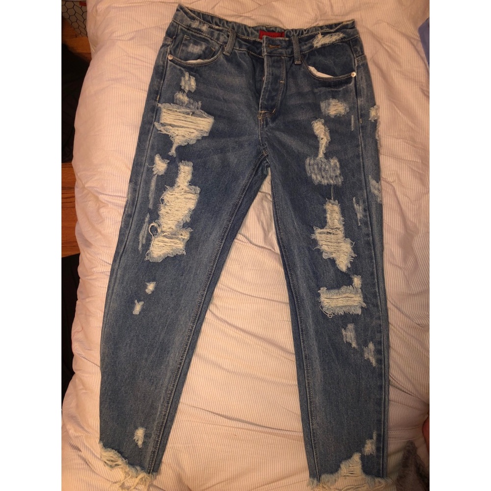 Boyfriend style jeans size medium